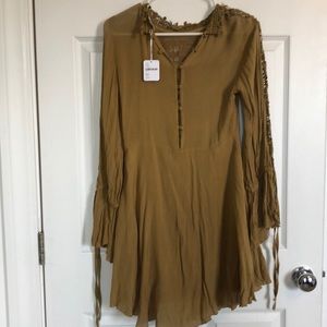 Free people long sleeve dress